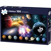 Pussel Rymden 100 bitar
